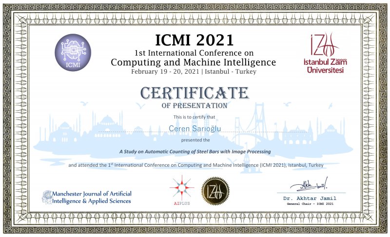 1st International Conference on Computing and Machine Intelligence