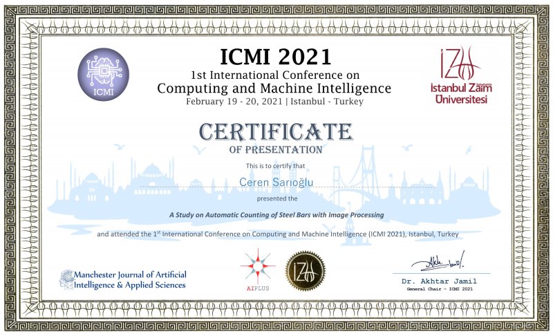 1st International Conference on Computing and Machine Intelligence